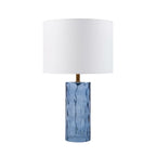 Marina glass table lamp set of 2