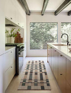 Mira Flatweave Wool Rug | Soft Wool-Cotton Blend, Geometric Design