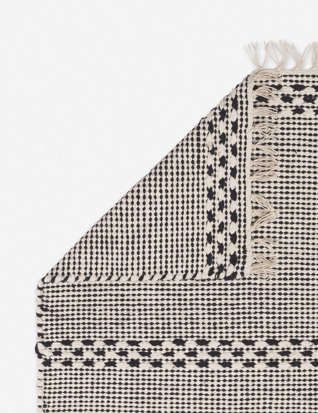 Mira Mat | 100% Cotton, Machine Washable Geometric Design