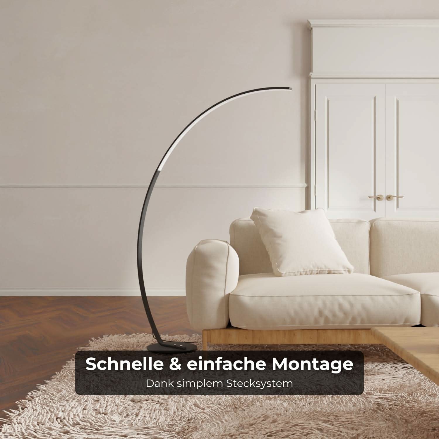 Bela Floor Lamp | Modern Design, Adjustable Height