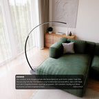 Bela Floor Lamp | Modern Design, Adjustable Height