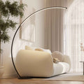 Mavea Arc Floor Lamp | Curved Body, Minimalist Design