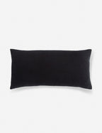 Pavo Lumbar Pillow | Marled Black & White Stripes