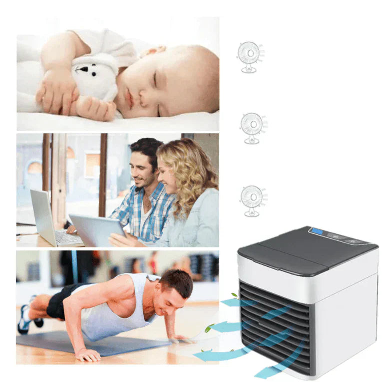 Rendio - USB Mini Air Cooler with Water Tank and Fan