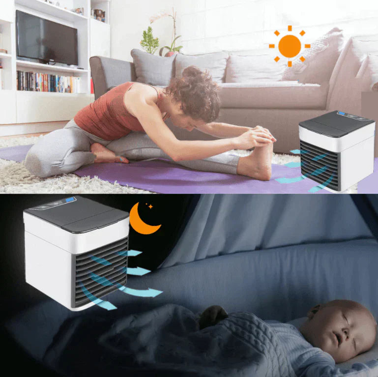 Rendio - USB Mini Air Cooler with Water Tank and Fan