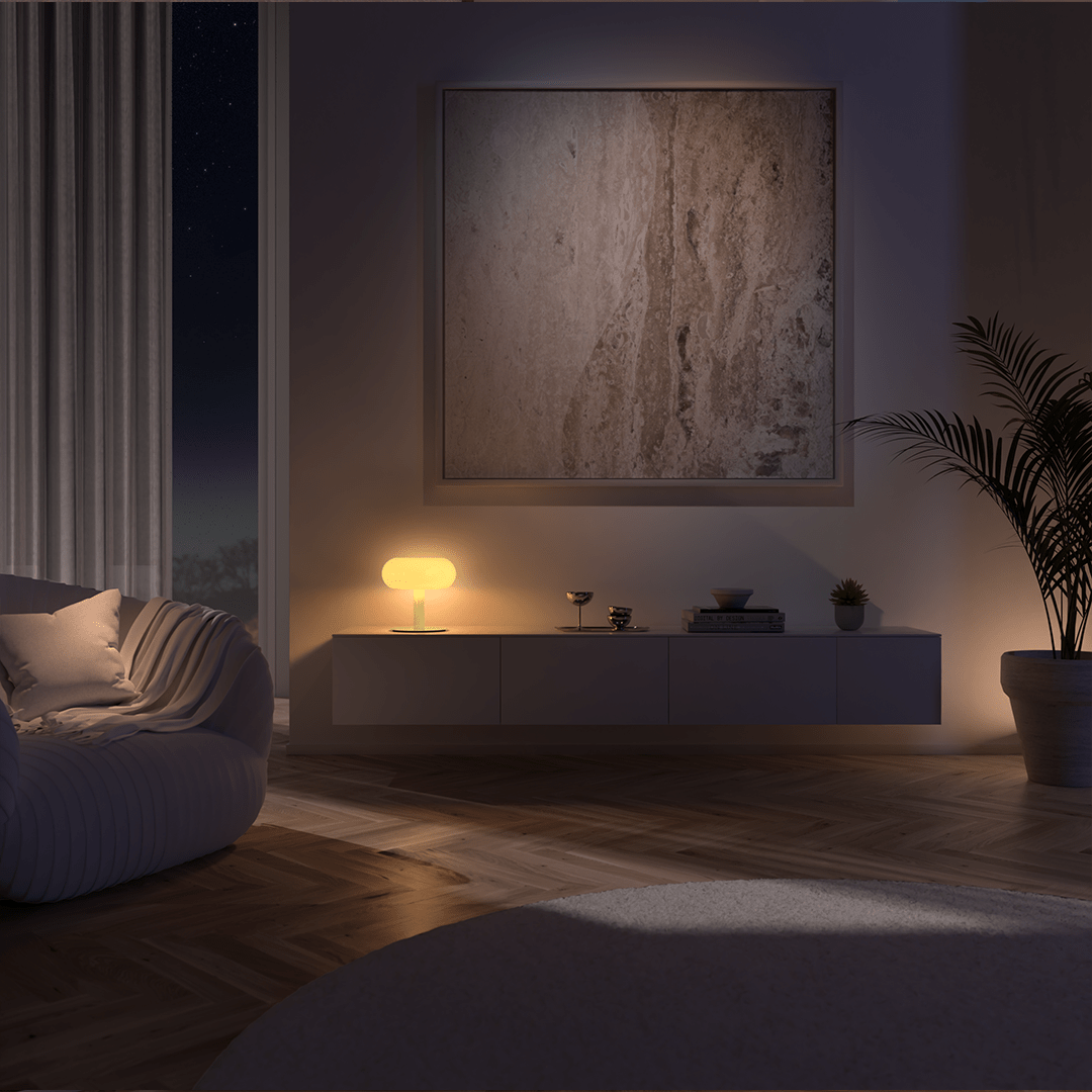 Lumo LED Table Lamp | Dimmable Touch, Retro Mushroom Design