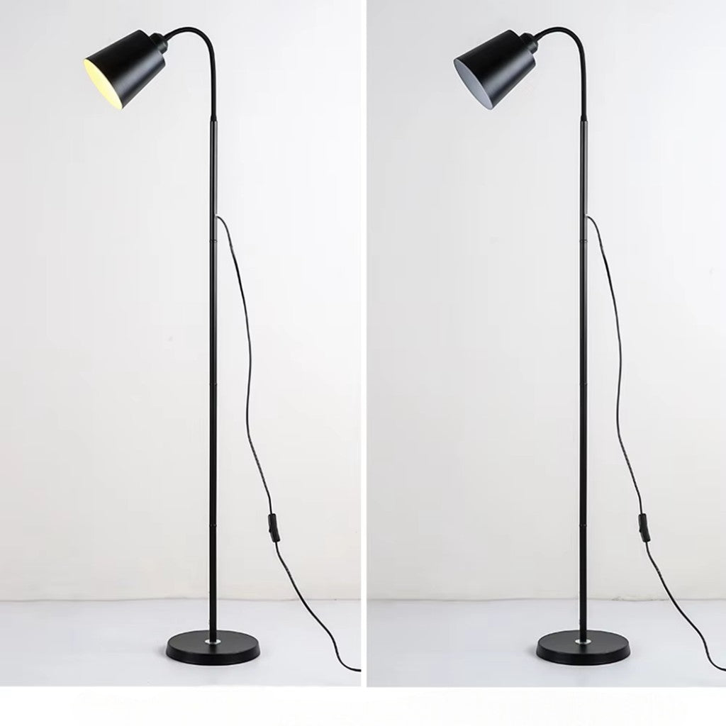 Norvayne – Scandinavian Floor Lamp With Flexible Neck