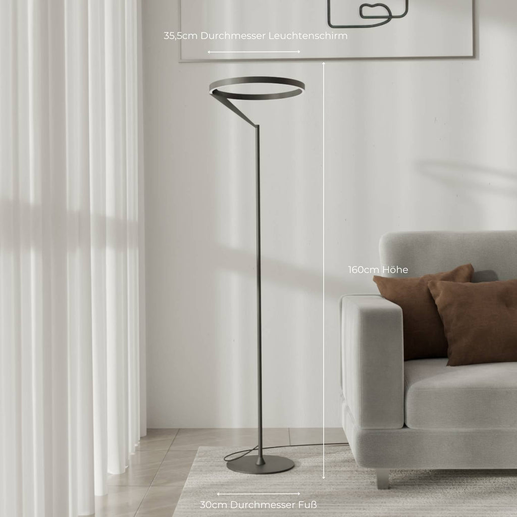 Bela Floor Lamp | Dimmable, Adjustable Color Temperature