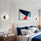 OrigoGlow: Pendant Light with Ball Structure Made of Cement & Opal Glass – for Entrance Area & Sofa Corner