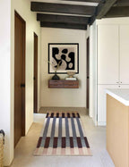 Bello Hand-Knotted Wool Rug | Geometric Design, High-Low Texture