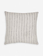 Vela Linen Pillow | Hand-Loomed Linen & Silk Weave, Soft Touch