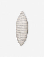 Vela Linen Pillow | Hand-Loomed Linen & Silk Weave, Soft Touch
