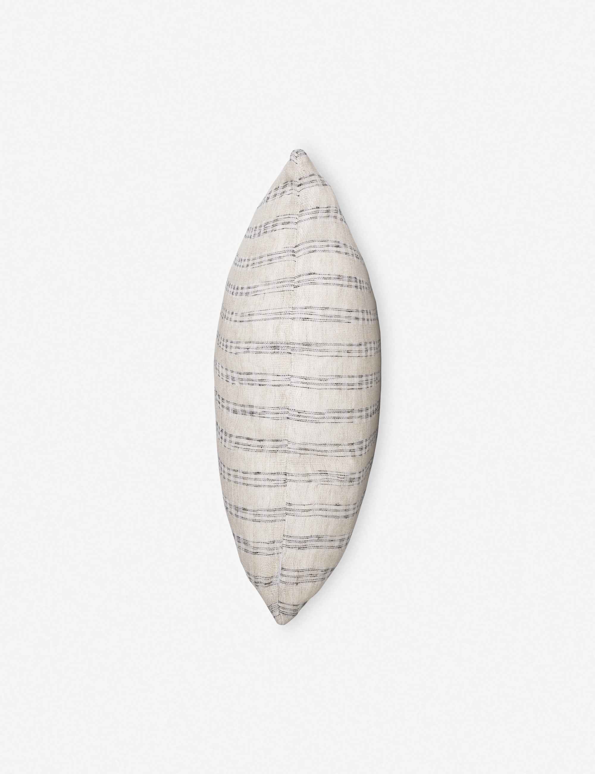 Vela Linen Pillow | Hand-Loomed Linen & Silk Weave, Soft Touch