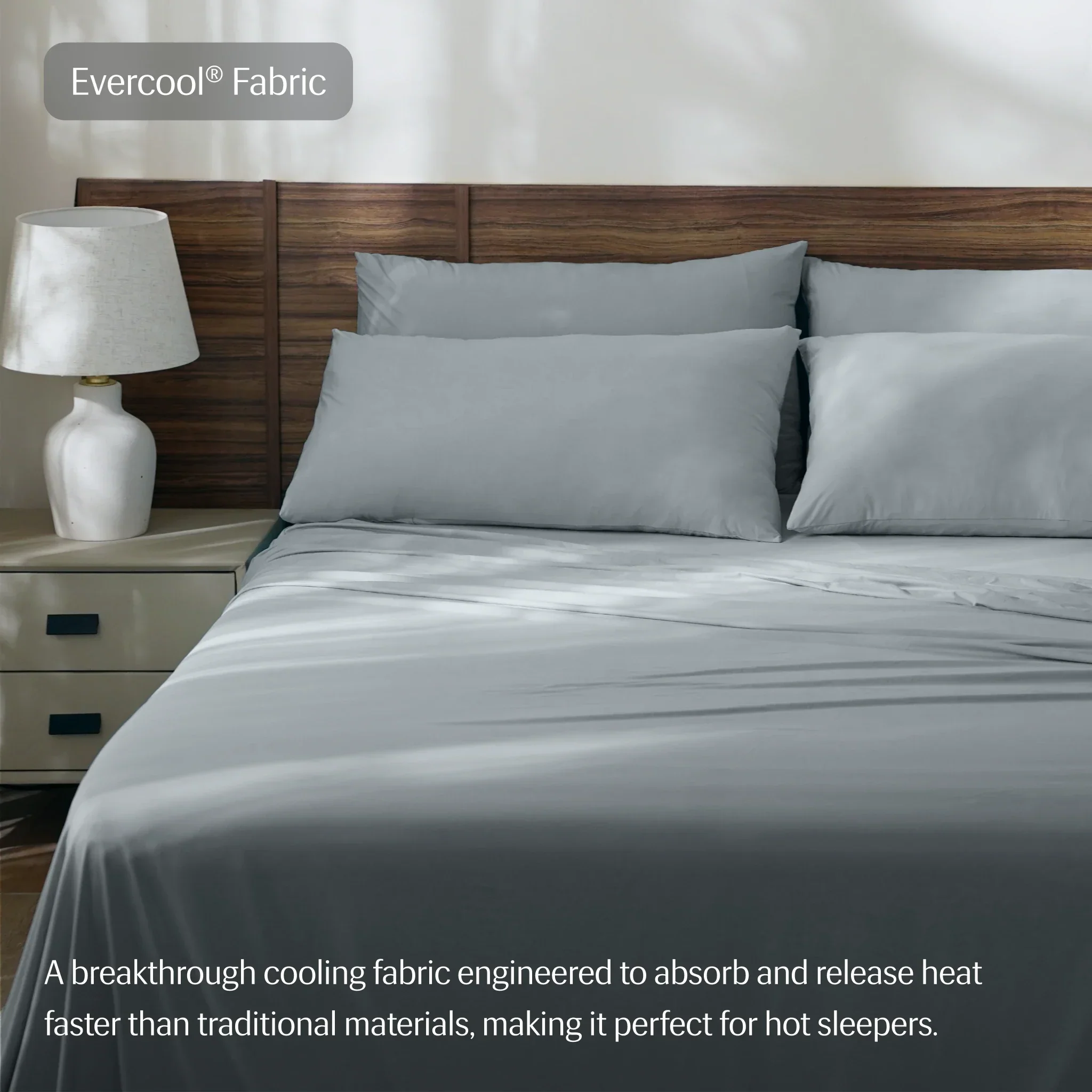 CendreCool + Temperature-Regulating Sheet Set