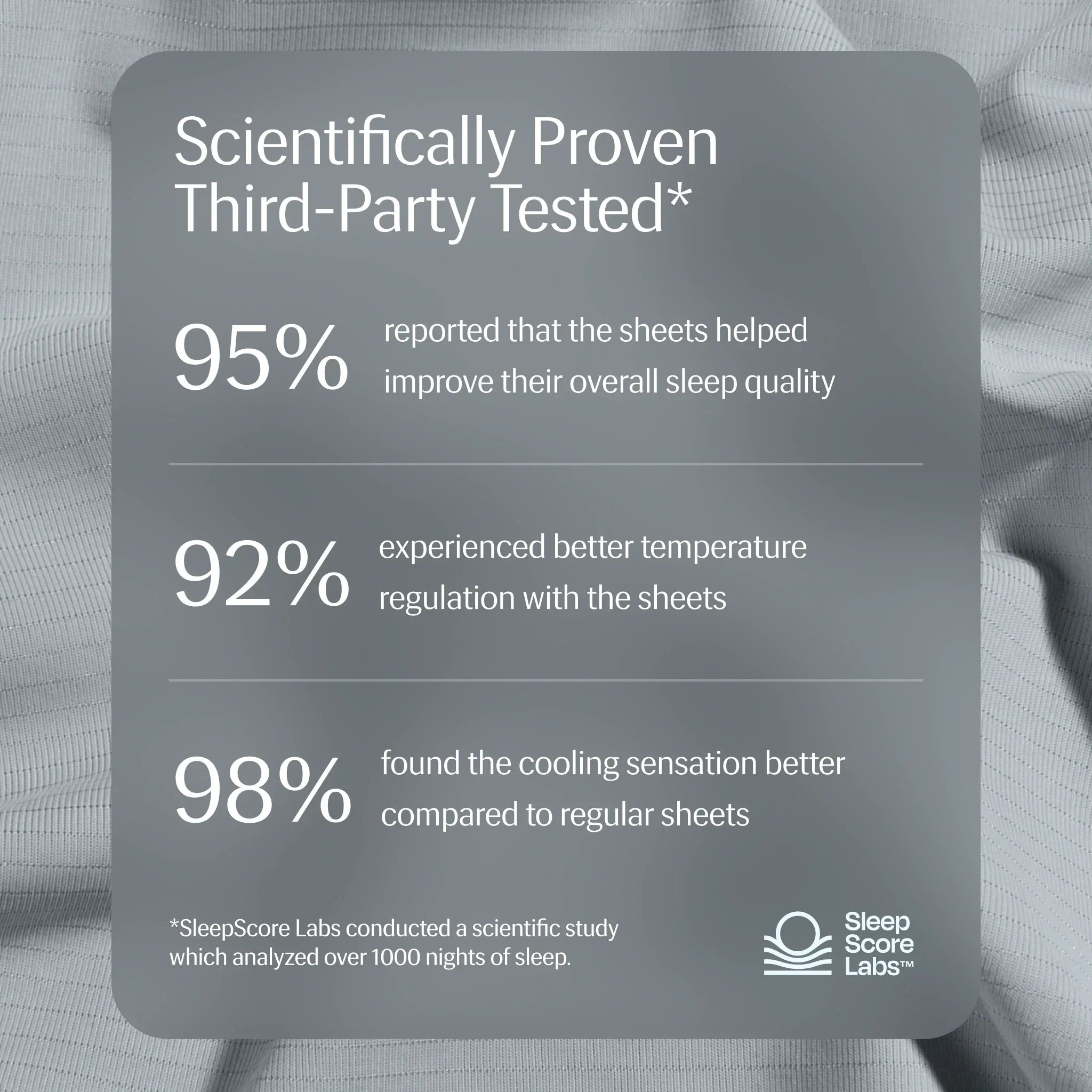 CendreCool + Temperature-Regulating Sheet Set