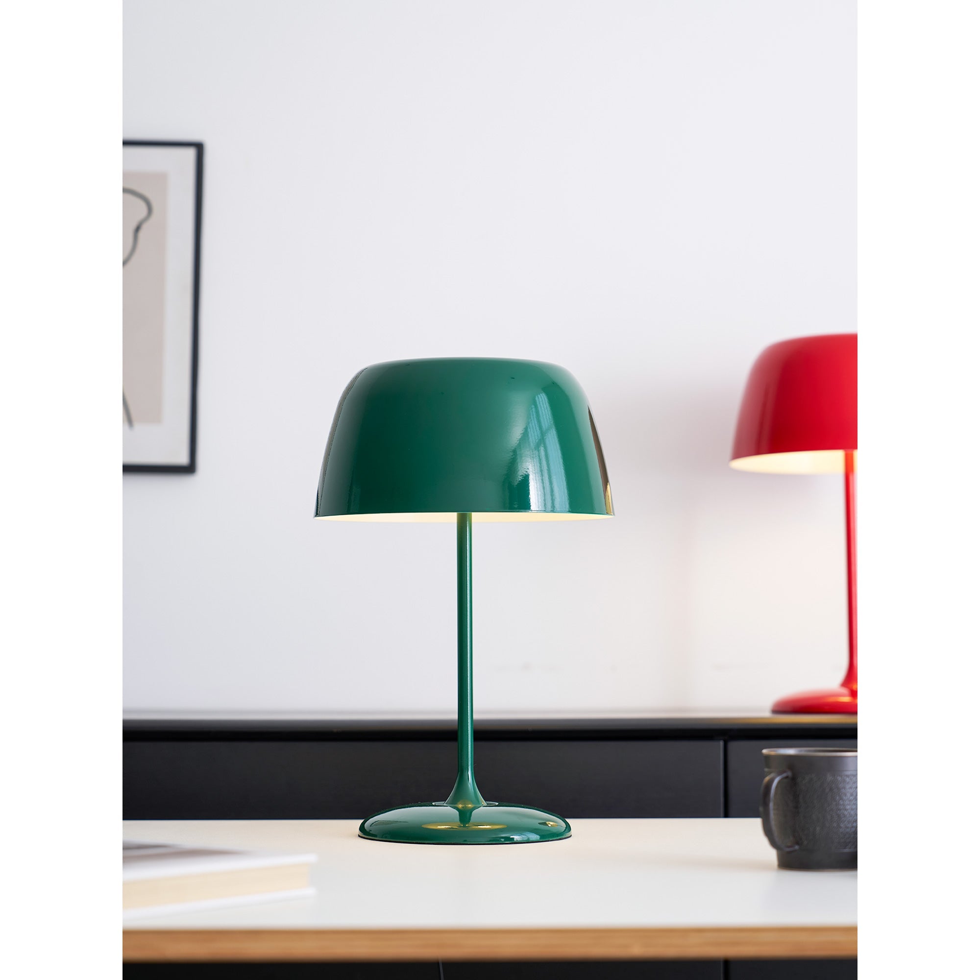 Bittel Sleek Iron Table Lamp