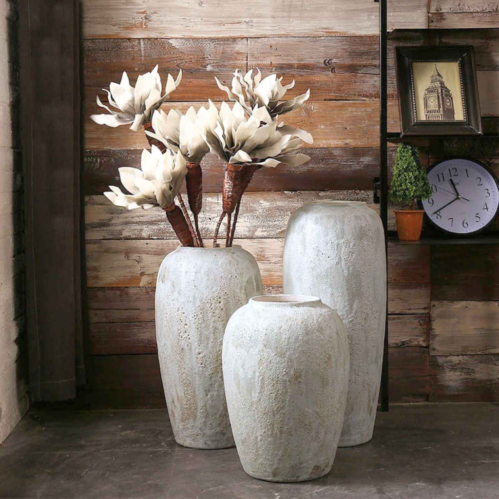 Bela Rustic Ceramic Planter Vases | Handcrafted Nordic Design