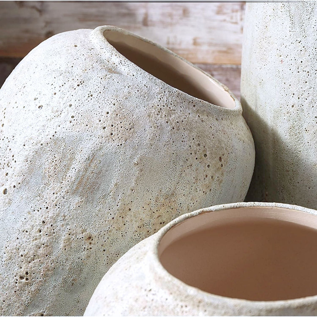 Bela Rustic Ceramic Planter Vases | Handcrafted Nordic Design
