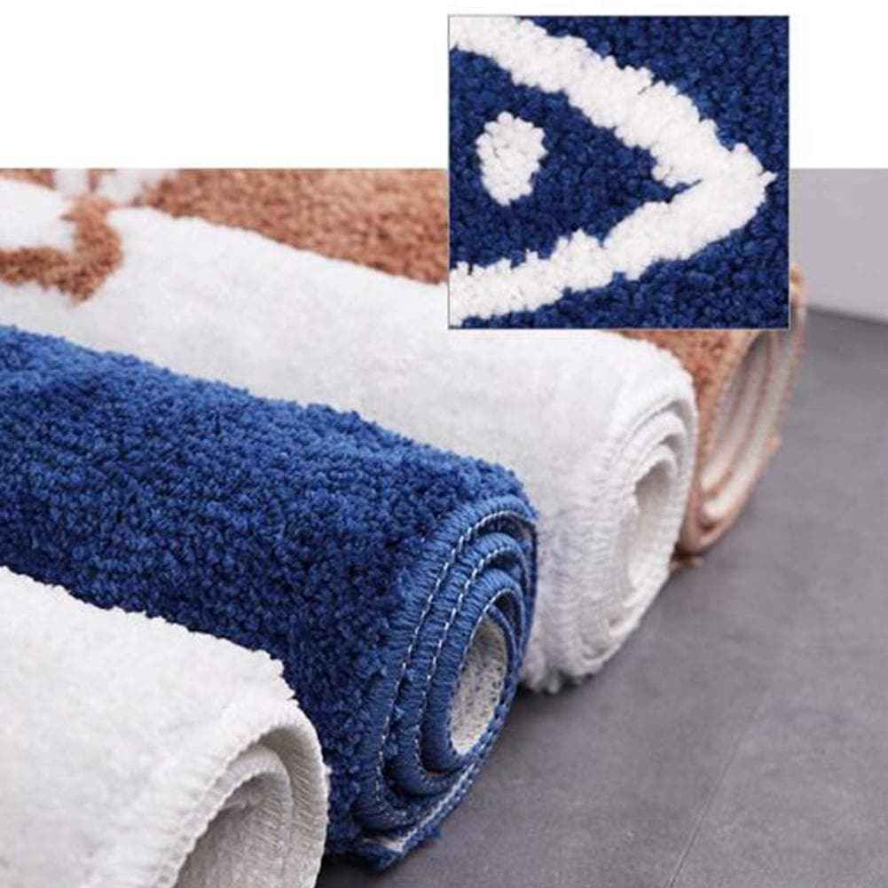 Bello Chenille Badmat | Ultra-Zacht, Anti-Slip Veiligheid