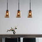 Bello Glass Pendant Light | Adjustable Suspension, Nordic Design