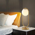 Florentisra - Modern Glass Globe Table Lamp