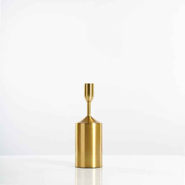 Bela Candle Holders | Luxe Gouden Metaal, Verschillende Maten