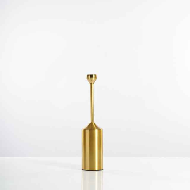 Bela Candle Holders | Luxe Gouden Metaal, Verschillende Maten