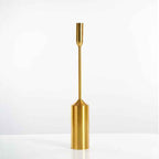 Bela Candle Holders | Luxe Gouden Metaal, Verschillende Maten