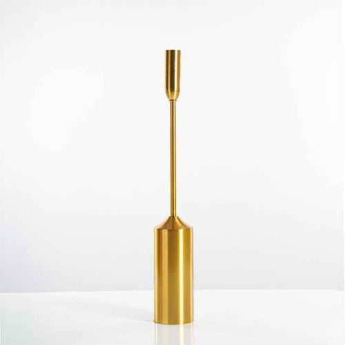 Bela Candle Holders | Luxe Gouden Metaal, Verschillende Maten