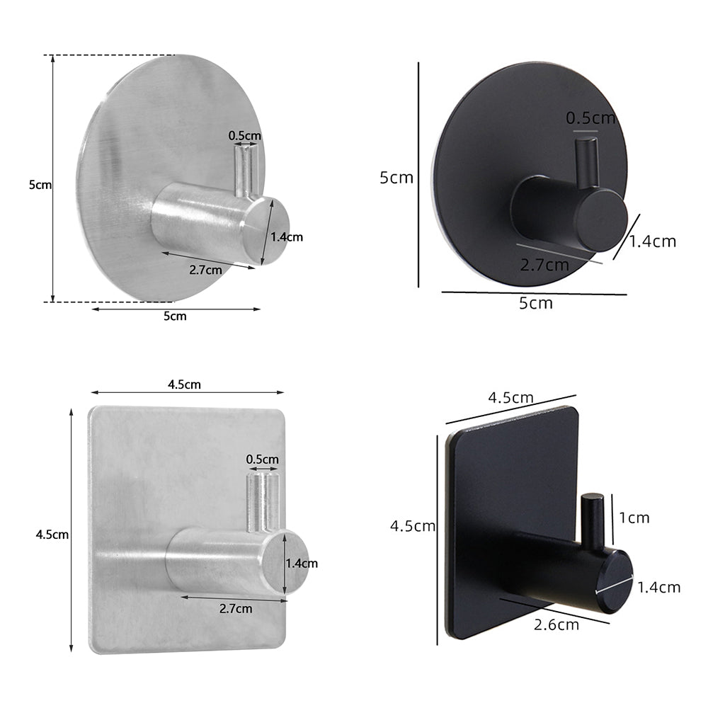 Fino Self-Adhesive Hook | Durable Stainless Steel, Minimalist Design