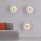 Bask SunRay Wall Lamp | Modern Metallic Design, Soft Ambient Glow