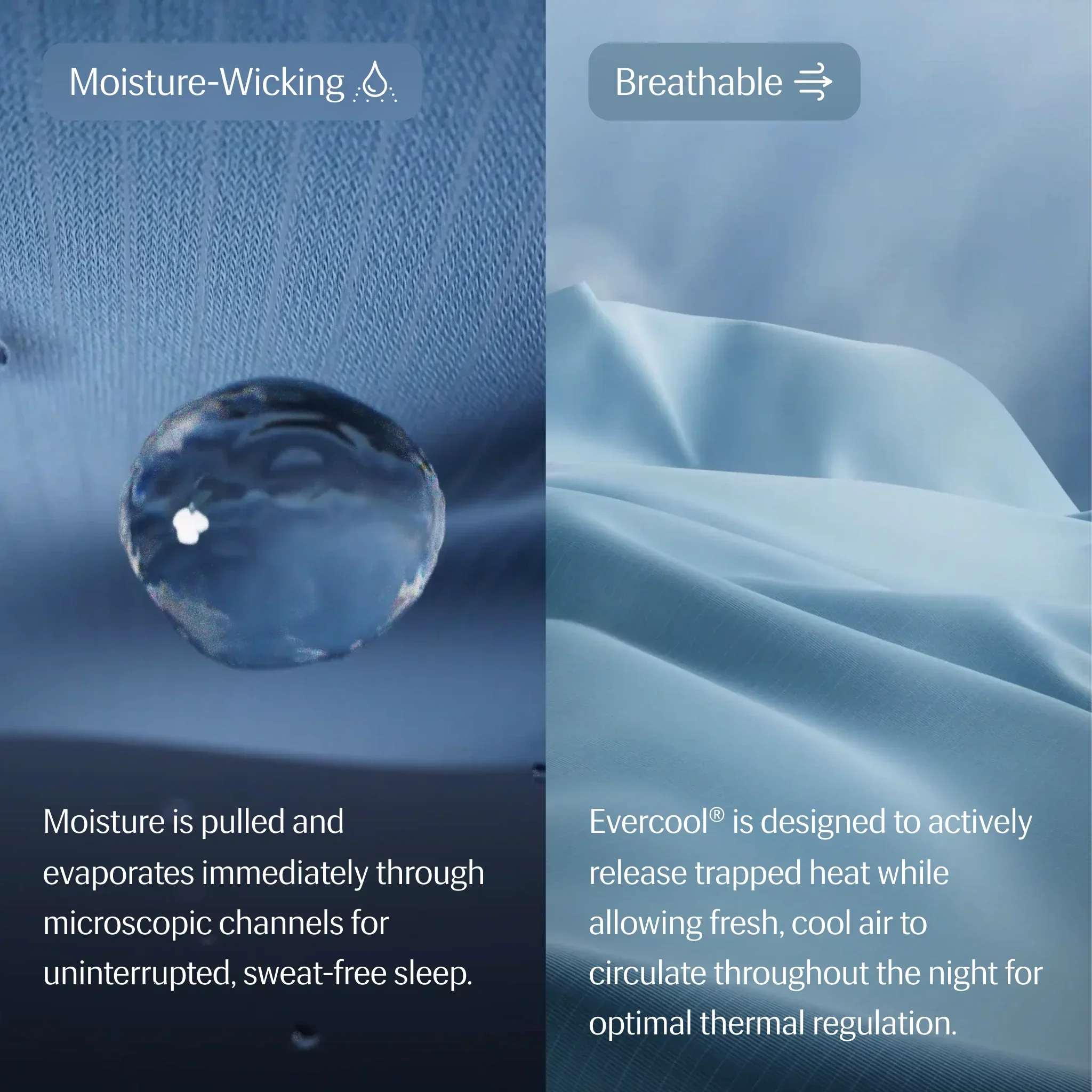 CendreCool + Temperature-Regulating Sheet Set