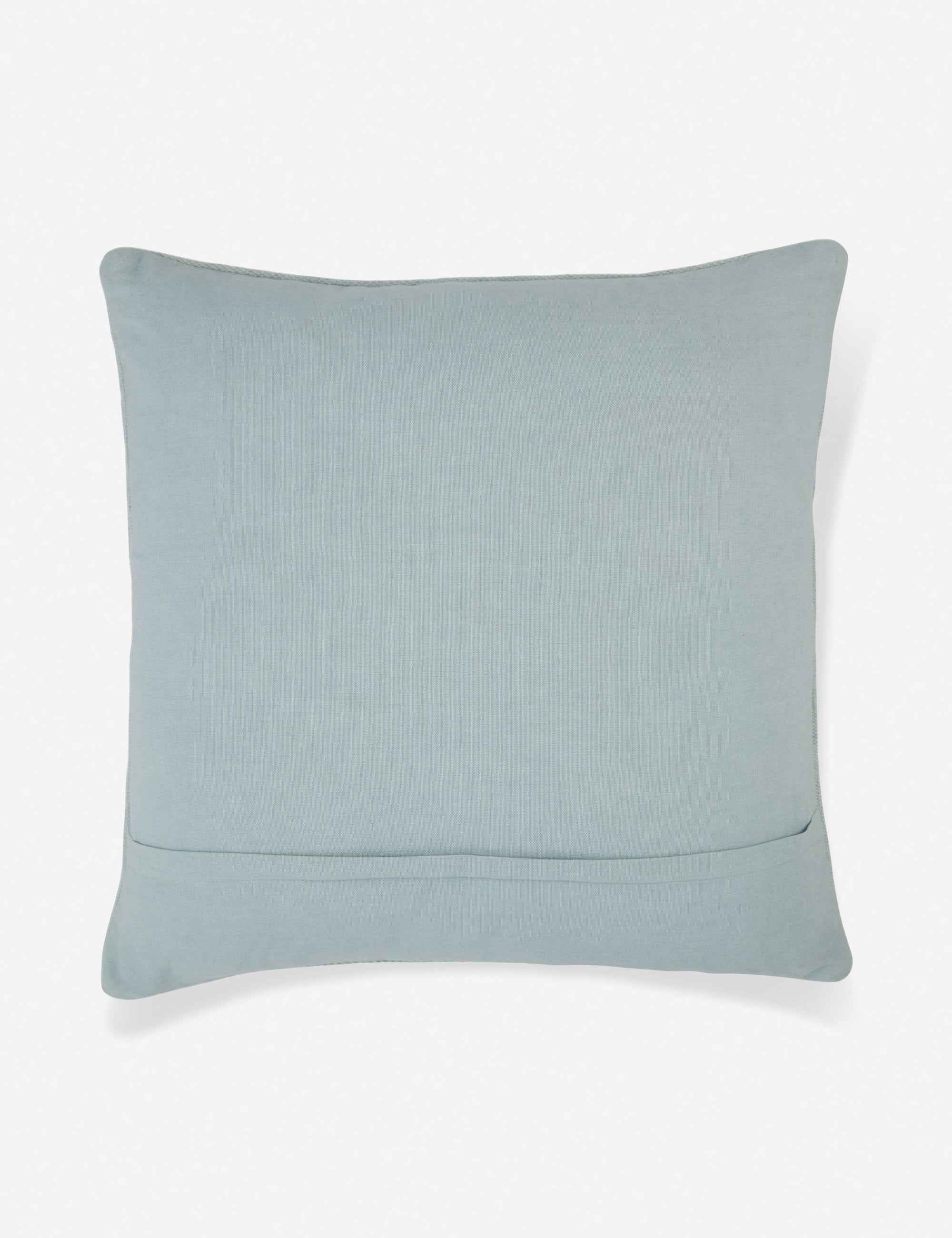 Cielo Decorative Pillow | Arabesque Pattern, Woven Cotton