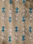 Bela Linen Cotton Quilt | Block Print Floral Design, Soft & Durable