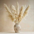 Bela Dried Pampas Grass Bouquet | 10 XL Stems, Natural Elegance