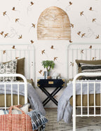 Sierra Sparrow Wallpaper | Textured Design, Nature-Inspired