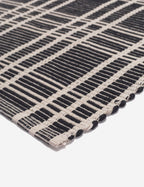 Rika Cozy Mat | 100% Cotton, Checkerboard Design