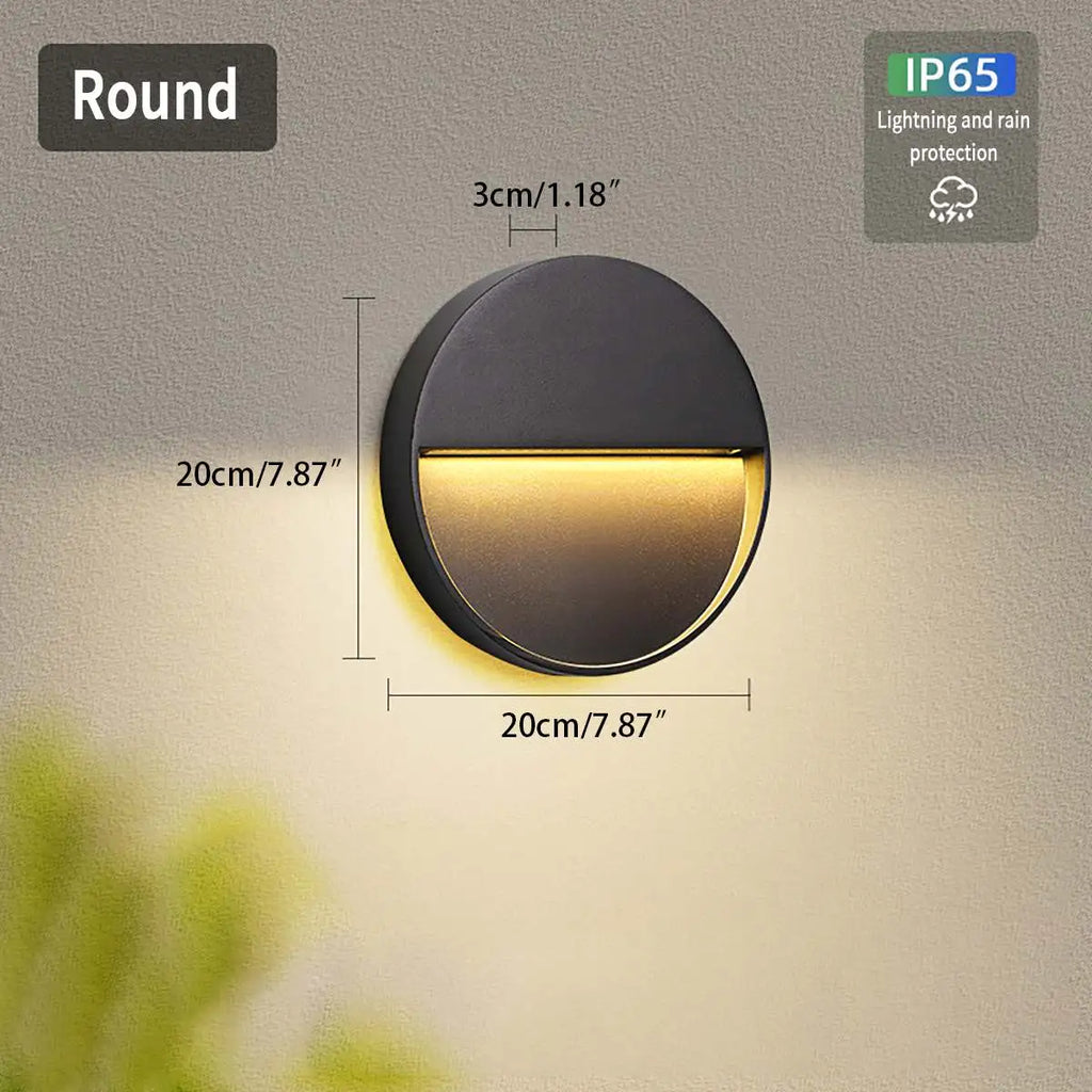 Bello LED Wandlamp | IP65 Waterdicht, Aluminium