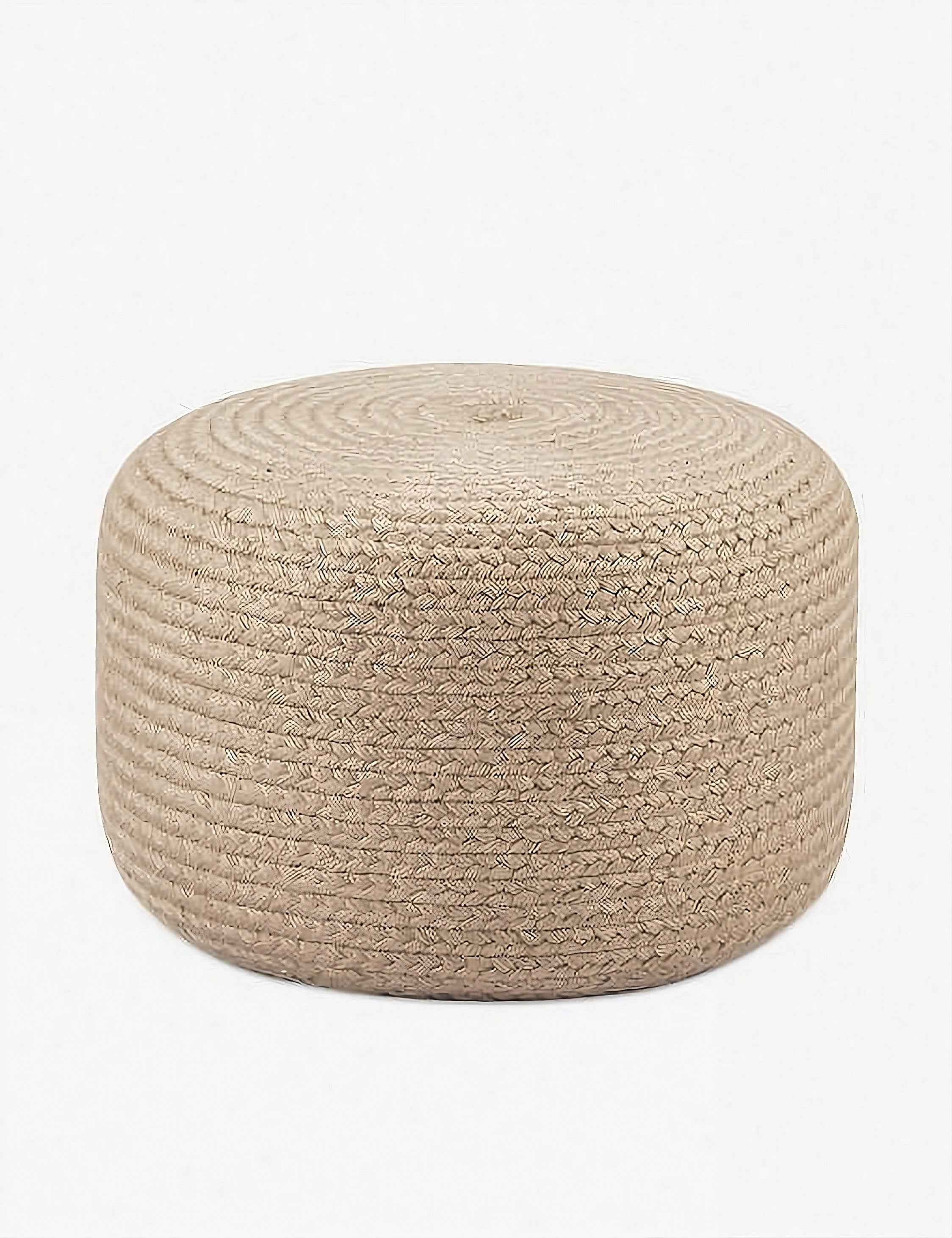 Bela Pouf | Handwoven, Durable Indoor/Outdoor Decor