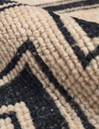 Senna Geometric Wool Rug | Hand-Knotted, Durable Design