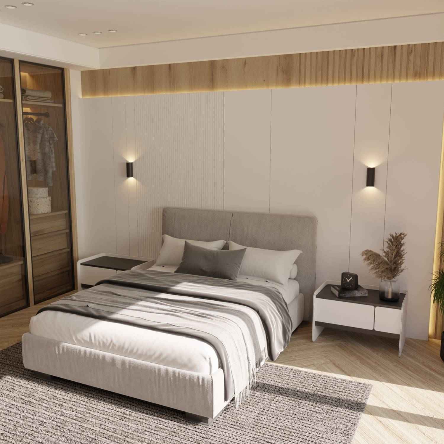 Bela Wall Light | 2700K Warm White, IP54 Protection