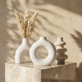 Bela Nordic Ceramic Vases | Set of 3, Minimalist Design