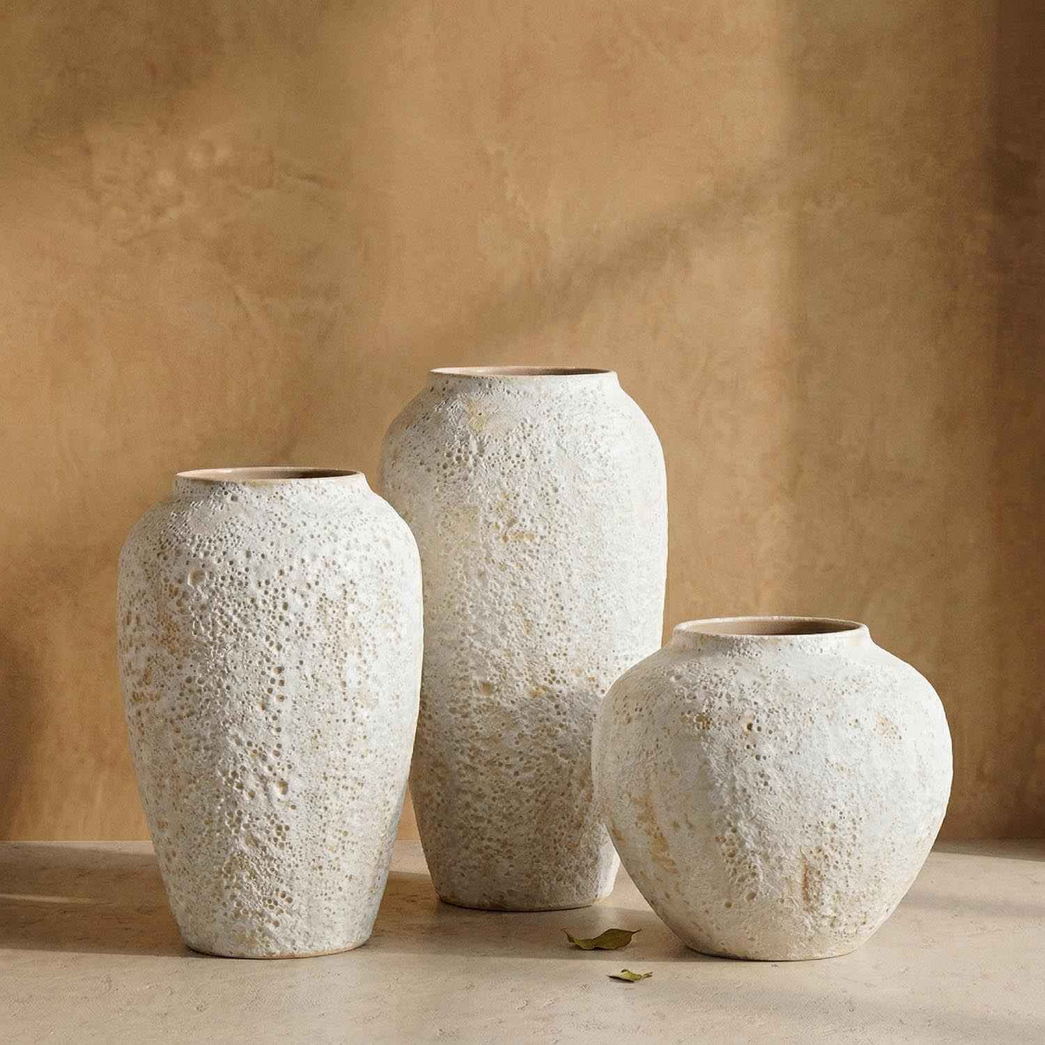 Bela Ceramic Planters Set | Modern Nordic Design, Artisan Finish