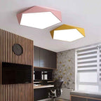 Skydor Ceiling Light | Modern Geometric LED, Dimmable Options