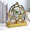 Bello Kinetic Sculpture | Perpetual Motion, Gold Metal Design
