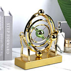 Bello Kinetic Sculpture | Perpetual Motion, Gold Metal Design