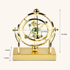Bello Kinetic Sculpture | Perpetual Motion, Gold Metal Design