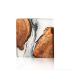 Moro Resin Coasters | Handmade Pinewood & Art Resin