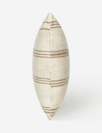 Bela Stripe Break Pillow | Minimalist Design, Subtle Color Palette