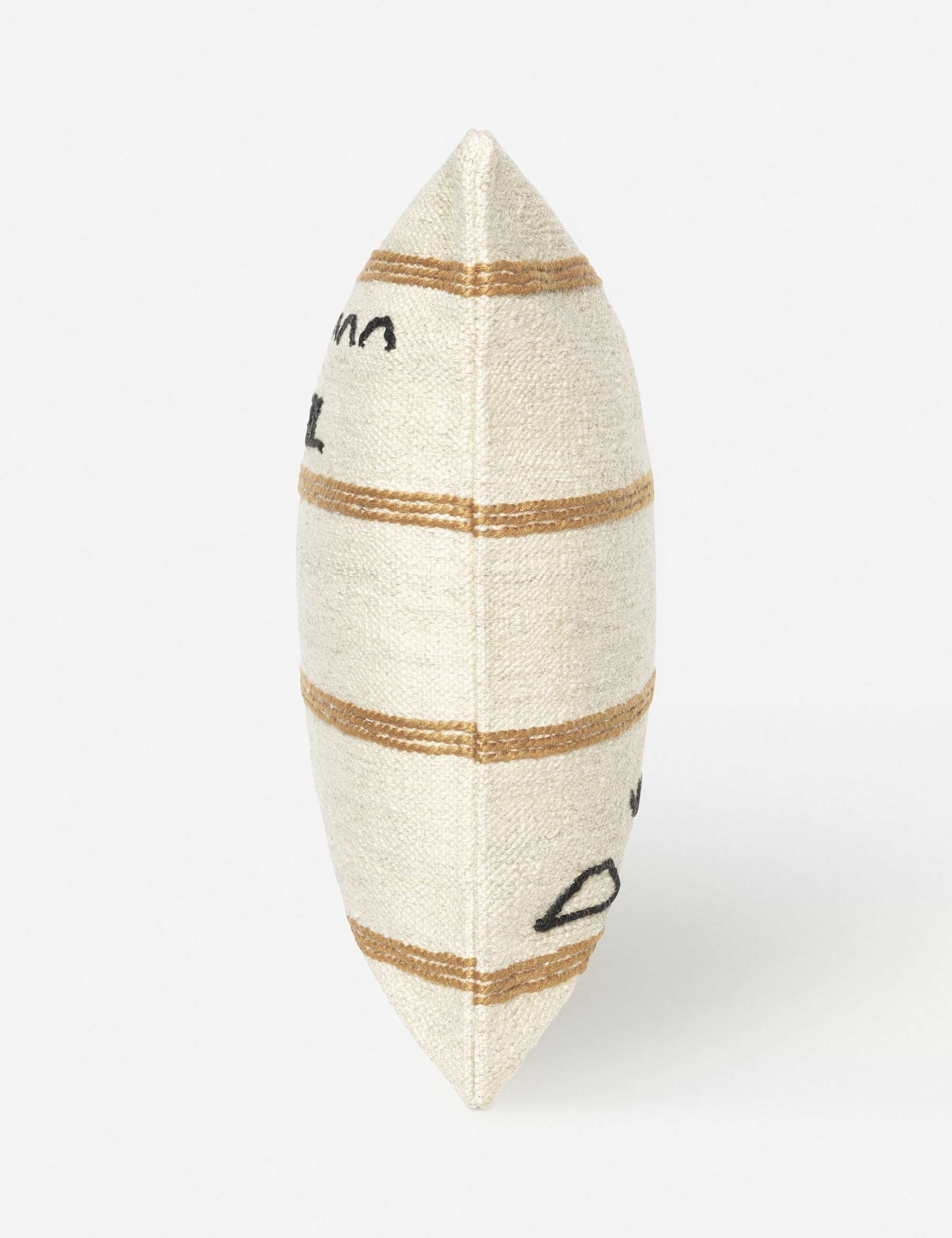 Breezy Stripe Pillow | Vintage-Inspired, Earthy Tones